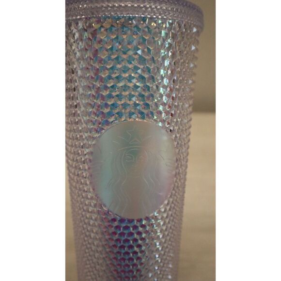 Starbucks "2023" Iridescent Bling Studded Venti Cold Tumbler - 24 oz - Picture 4 of 9